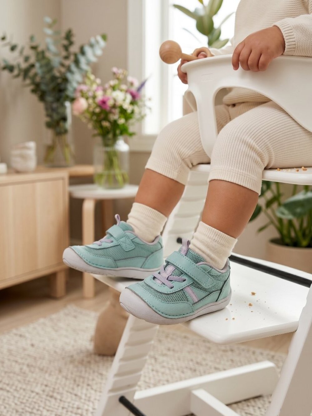 Stride Rite SM Apollo Leather Sneakers 5.5